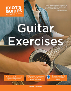 Paperback The Complete Idiot's Guide to Guitar Exercises [With CD (Audio)] Book