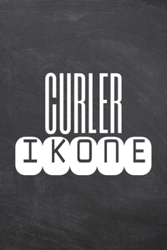 Curler Ikone: Curler Punktraster Notizbuch, Notizheft oder Schreibheft | 110  Seiten | Büro Equipment & Zubehör | Lustiges Geschenk zu Weihnachten oder Geburtstag (German Edition)