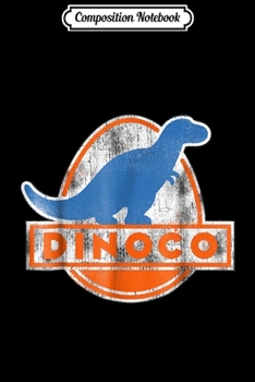 Composition Notebook: Disney Pixar Cars Iconic DINOCO Dinosaur Logo  Journal/Notebook Blank Lined Ruled 6x9 100 Pages