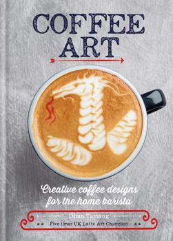 Hardcover Coffee Art Book
