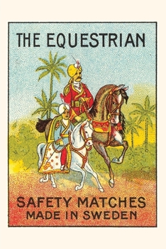 Paperback Vintage Journal Equestrian Match Box Book