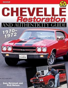 Paperback Chevelle Restoration and Authenticity Guide 1970-1972 Book
