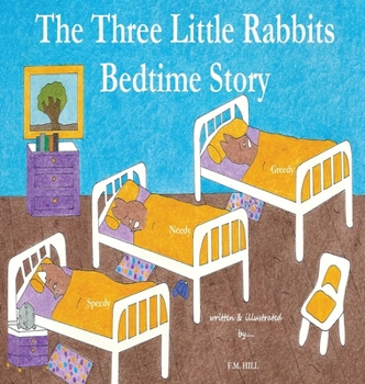 Hardcover The Three Little Rabbits Bedtime Story Book