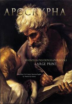 Paperback Apocrypha: Seventeen Pseudepigrapha Books: Large Print Book