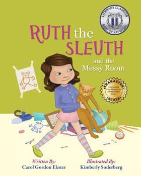 Paperback Ruth the Sleuth and the Messy Room [Large Print] Book