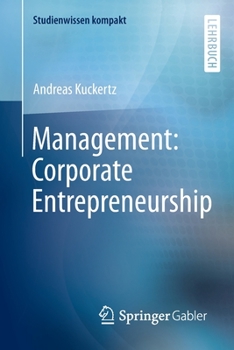 Paperback Management: Corporate Entrepreneurship [German] Book