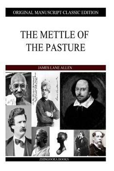 Paperback The Mettle of the Pasture Book