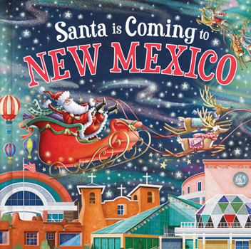 Hardcover Santa Is Coming to New Mexico Book