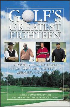 Hardcover Golf's Greatest Eighteen Book