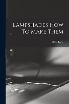 Paperback Lampshades How To Make Them Book