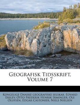 Paperback Geografisk Tidsskrift, Volume 7 [Danish] Book