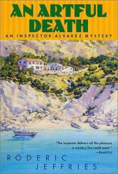 Hardcover An Artful Death: An Inspector Alvarez Mystery Book