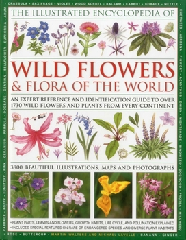 Hardcover Illustrated Encyclopedia of Wild Flowers & Flora of the World Book