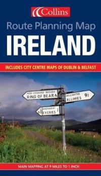 Map Route Planning Map: Ireland Book