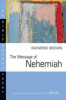 Paperback The Message of Nehemiah Book