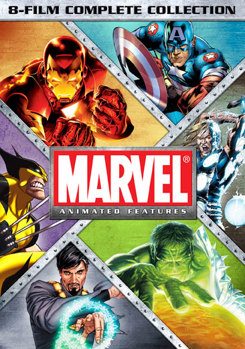 DVD Marvel Animated Features: 8-Film Complete Collection Book