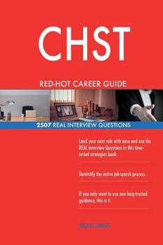 Paperback CHST RED-HOT Career Guide; 2507 REAL Interview Questions Book