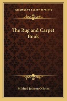 Paperback The Rug and Carpet Book