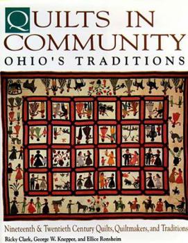 Hardcover Quilts in Community: Ohio's Traditions Book