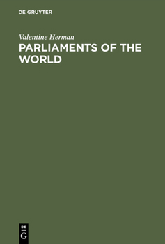 Hardcover Parliaments of the World [German] Book