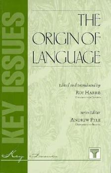 Paperback The Origin of Language (Key Issues Series) Book