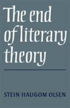 Paperback The End of Literary Theory Book