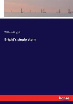 Paperback Bright's single stem Book