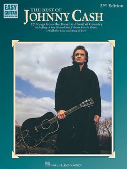 Paperback The Best of Johnny Cash: Easy Guitar with Notes & Tab Book