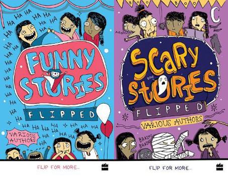 Paperback Flipped: Funny Stories/Scary Stories Book