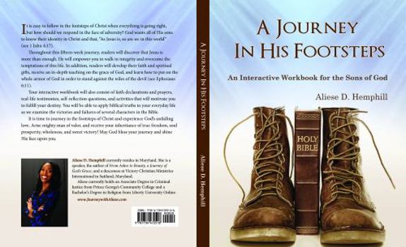 Paperback A Journey in His Footsteps: An Interactive Workbook for the Sons of God Book