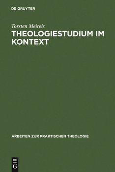 Hardcover Theologiestudium im Kontext [German] Book