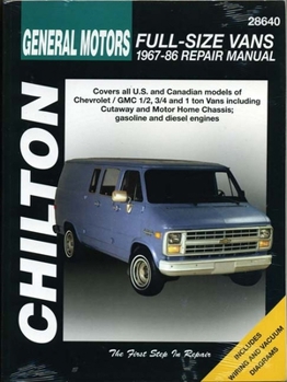 Paperback Chevrolet Vans, 1967-86 Book