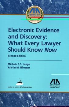 Paperback Electronic Evidence and Discovery: What Every Lawyer Should Know Now Book