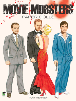 Paperback Movie Mobsters Paper Dolls Book
