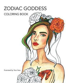 Paperback Zodiac Goddess Coloring Book
