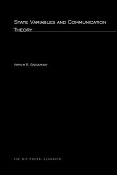 Paperback State Variables and Communication Theory Book