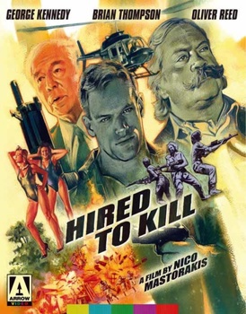 Blu-ray Hired To Kill Book