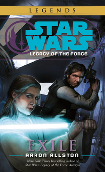 Mass Market Paperback Exile: Star Wars Legends (Legacy of the Force) Book