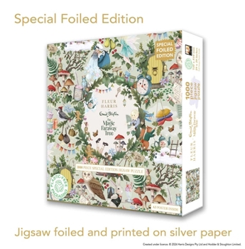 Special Edition Adult Foiled Jigsaw Puzzle Enid Blyton & Fleur Harris: The Magic Faraway Tree: 1000-Pieces. Ethical, Sustainable, Earth-Friendly
