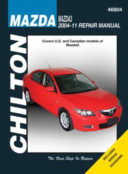 Paperback Chilton Mazda3 2004-11 Repair Manual Book