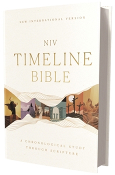 Hardcover Niv, Timeline Bible, Hardcover, Red Letter, Comfort Print: A Chronological Study Through Scripture Book