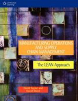 Paperback Manufacturing Operations and Supply Chain Management: The Lean Approach Book