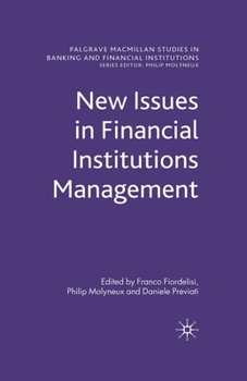 Paperback New Issues in Financial Institutions Management Book