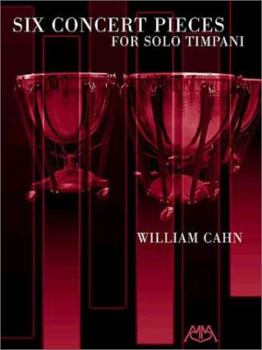 Paperback Six Concert Pieces for Solo Timpani Book