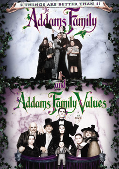 DVD The Addams Family / Addams Family Values Book