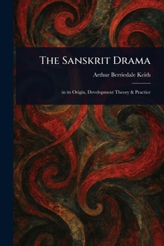Paperback The Sanskrit Drama Book
