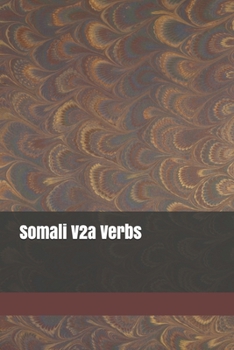 Paperback Somali V2a Verbs Book