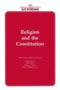 Paperback Religion and the Constitution Book