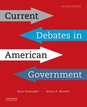 Paperback Current Debates in American Government Book