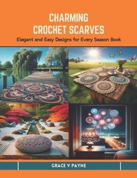 Paperback Charming Crochet Scarves: Elegant and Easy Designs for Every Season Book
